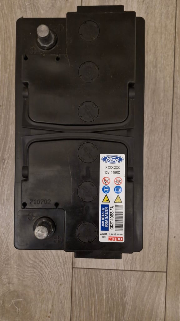 image for Ford transit custom battery start/stop compatible 