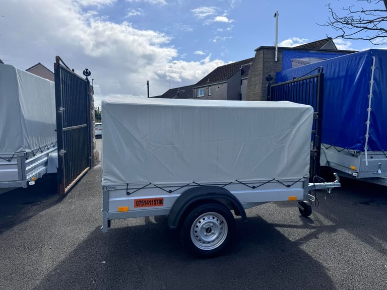 image for BRAND NEW 6X4 (B202) CAMPING TRAILER WITH FRAME AND COVER 750KG
