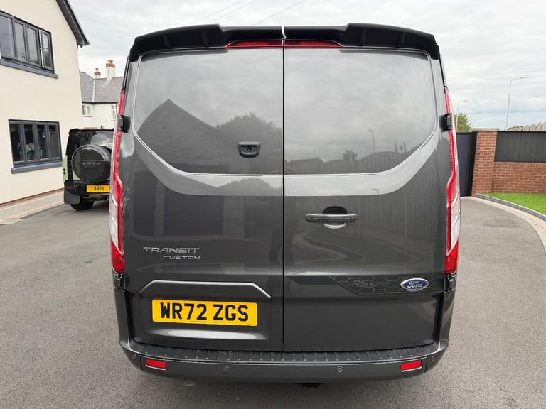 2022/72 FORD TRANSIT CUSTOM LTD RS EDITION 170ps SWB CREW VAN AUTOMATIC "NO VAT"