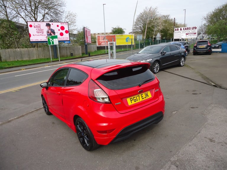 2017 Ford Fiesta 1.0 EcoBoost 140 ST-Line Red 3dr HATCHBACK Petrol Manual