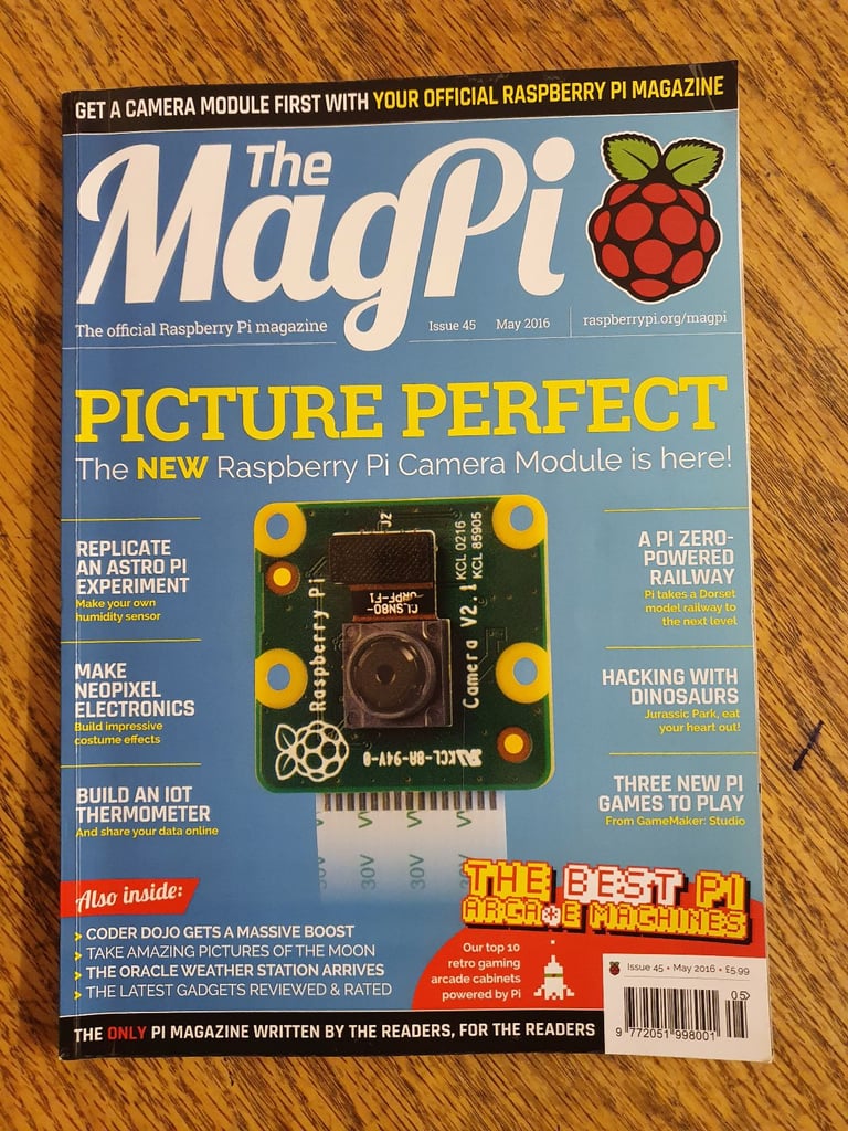 15 x The MagPi The Official Raspberry Pi Magazines 2015 - 2021