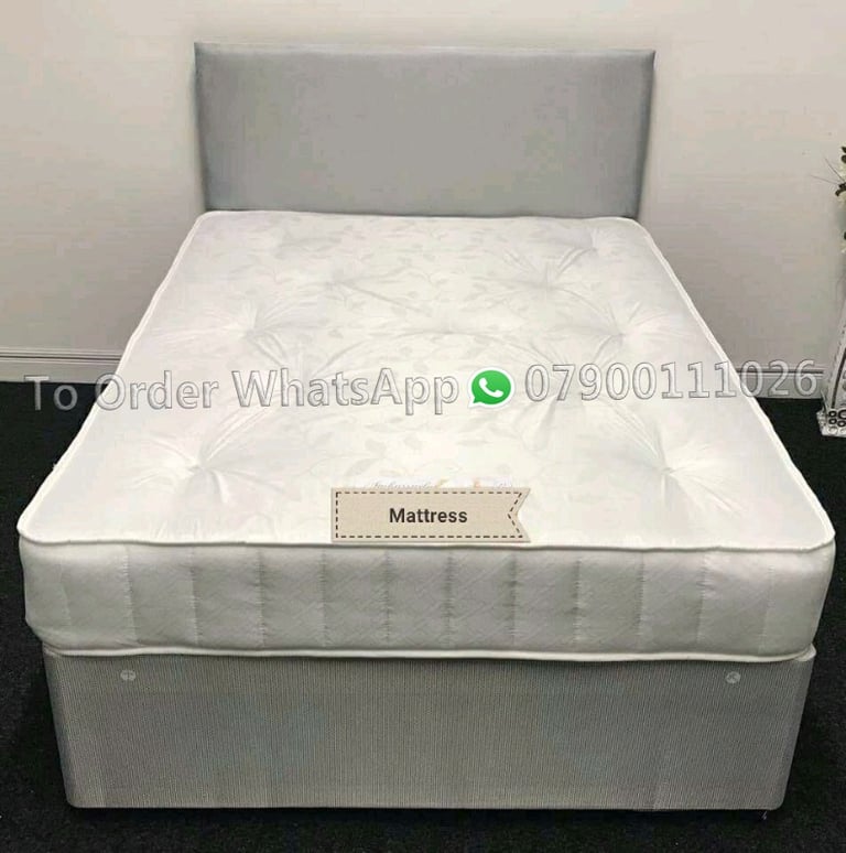DOUBLE BED 4FT6 BRAND NEW FREE DELIVERY 4FT SMALL DOUBLE BED AND