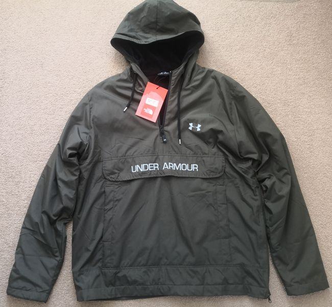 image for UNDER ARMOUR Green Hoodie Hooded Sweatshirt Top. Brand new, unused with original tag.