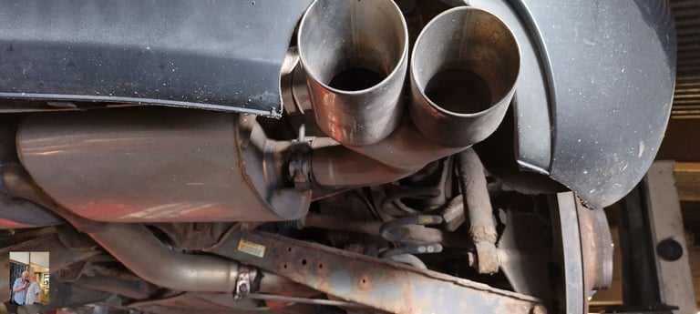 AUDI TT MK2 3.2 SCORPION STAINLESS EXHAUST USED 