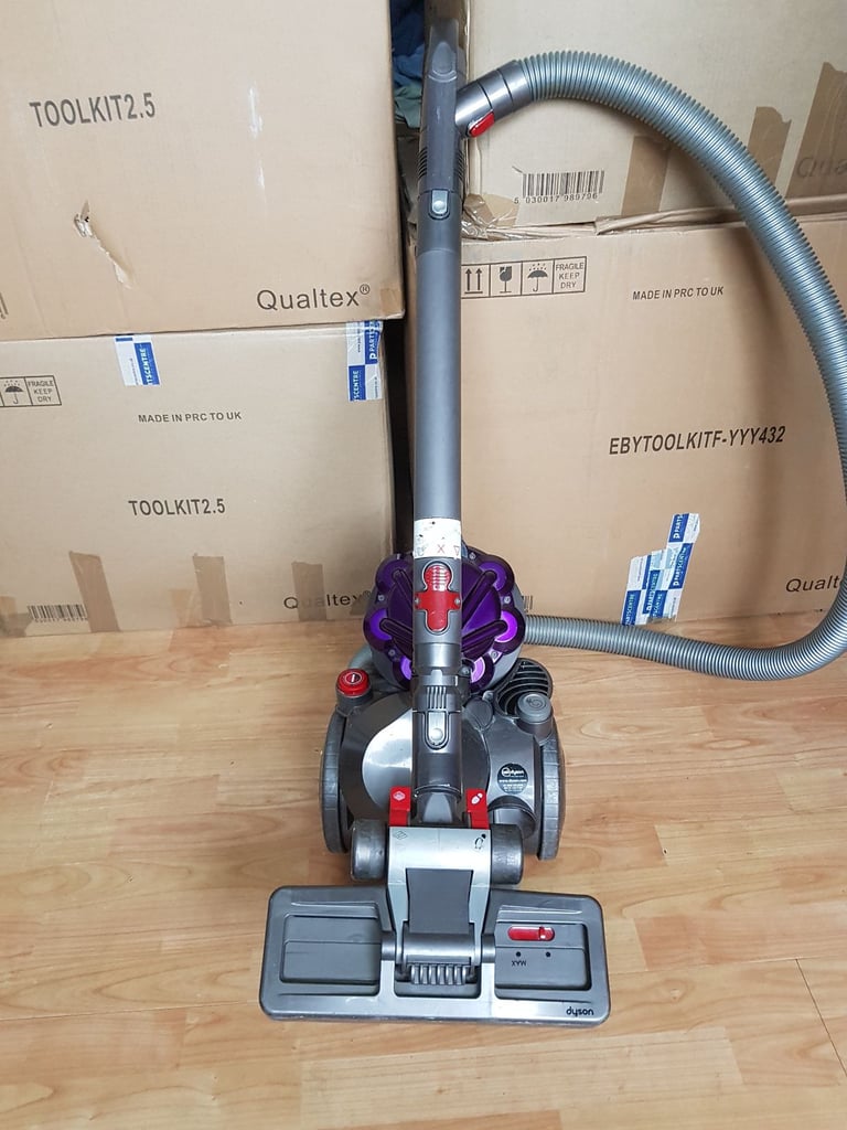 purple dyson DC19 filters washed and dried Cylinder Hoover bagless new motor fitted 1