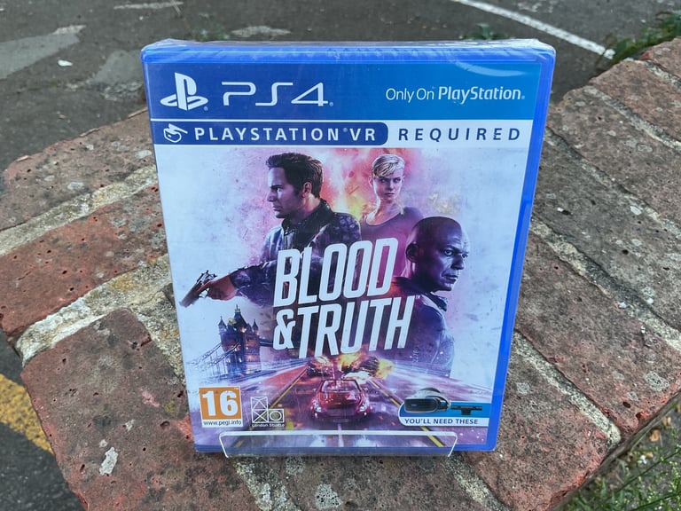 image for PS4 VR GAME PSVR Blood & Truth | Playstation VR Required | PS5 Compatible - New | Sealed