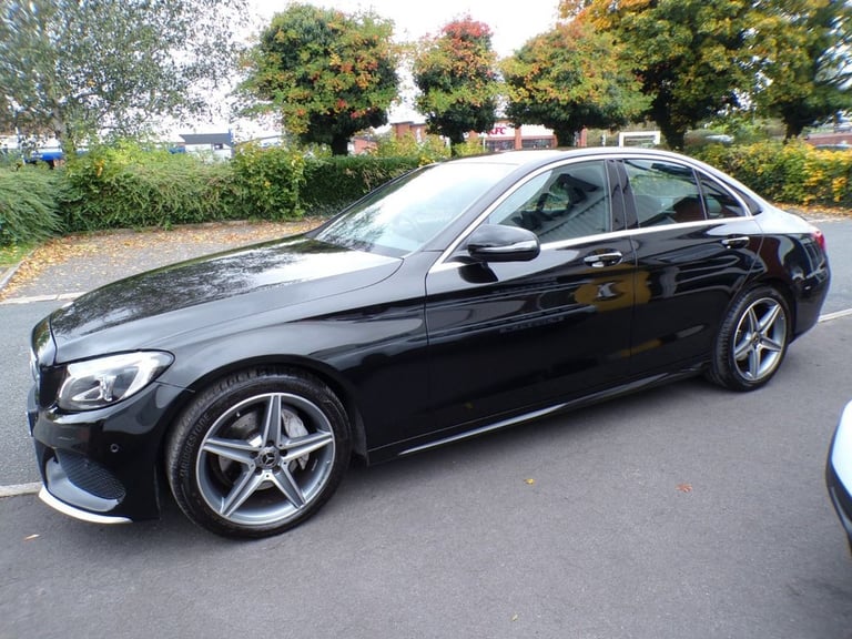 2017 Mercedes-Benz C Class 2.0 C200 AMG Line Saloon 4dr Petrol G-Tronic+ Euro 6 (s/s) (184 ps) Sa...