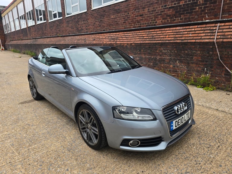 2010 Audi A3 2.0 T FSI S Line 2dr S Tronic CONVERTIBLE Petrol Automatic