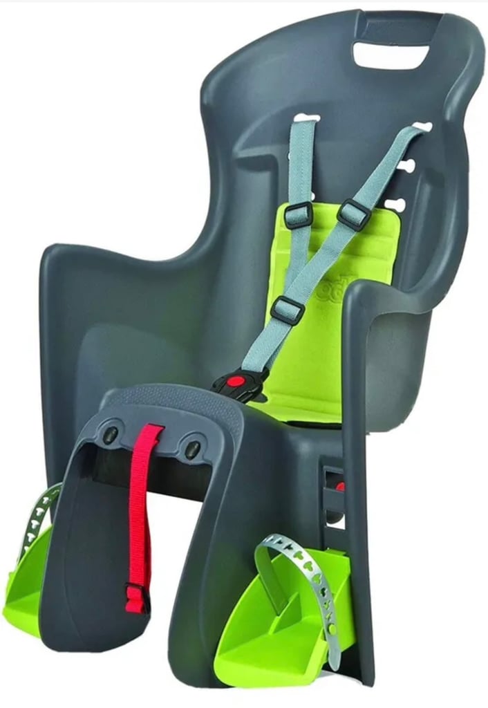 Raleigh Snug Carrier Mounted Child Seat - Grey Green Brand New 