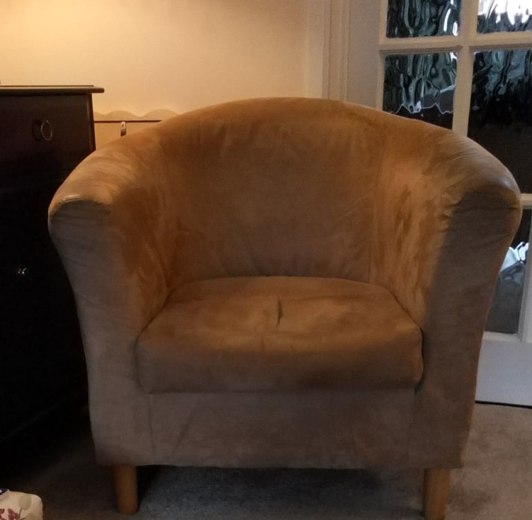 image for Brown armchair