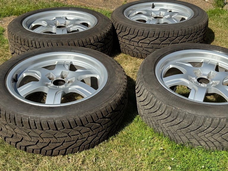 image for Set of good Audi winter wheels (rims and tyres)