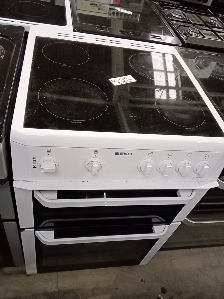 BEKO 60cm electric cooker grill and fan assisted oven £185