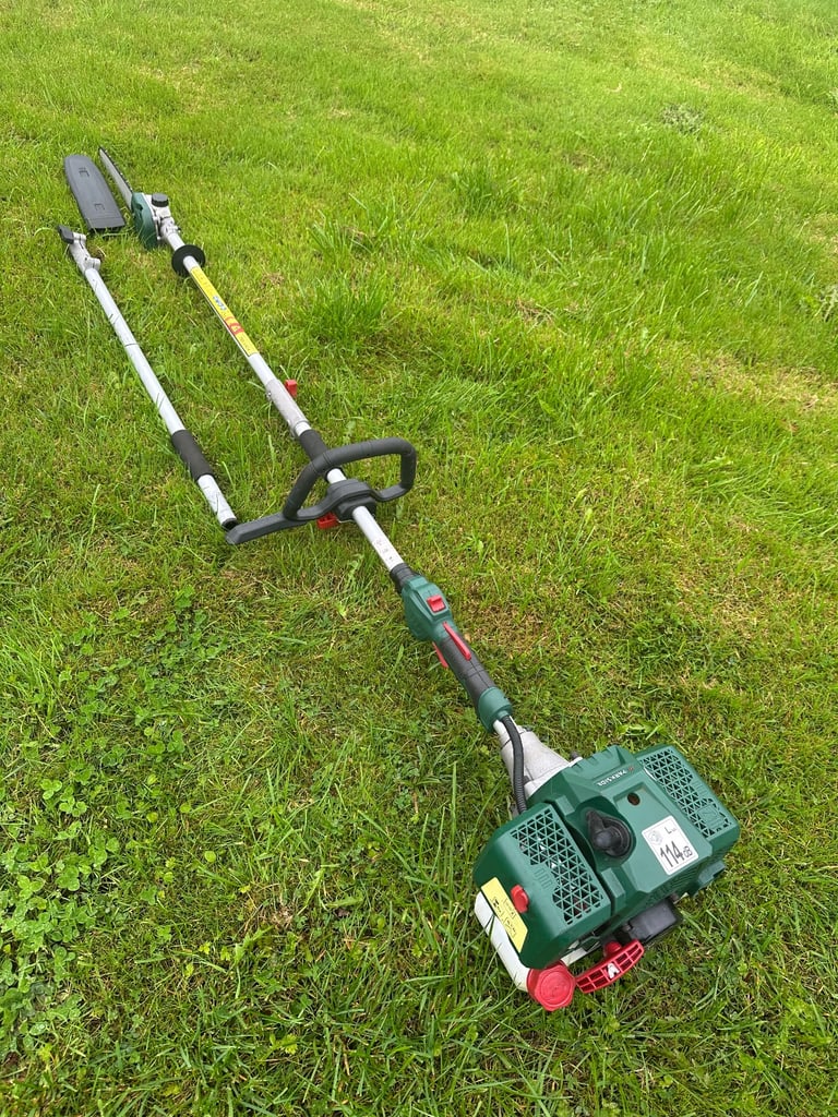 Long reach petrol pole saw pruner VGC with extension chainsaw lopper mower trimmer lawnmower cutter