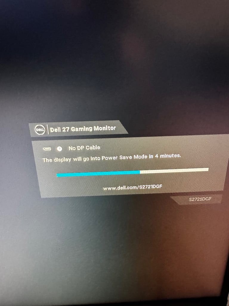 DELL S2721DGF 27” QHD 165Hz Gaming Monitor — Excellent Condition