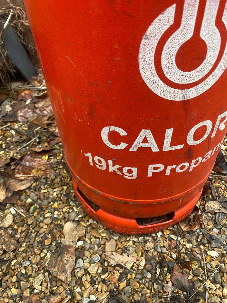 Calor gas bottle. New calor gas bottle.