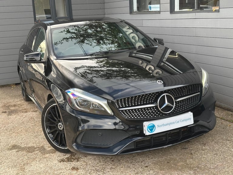 2018 Mercedes-Benz A-Class 1.6 A180 AMG Line (Premium) 7G-DCT Euro 6 (s/s) 5dr HATCHBACK Petrol A...