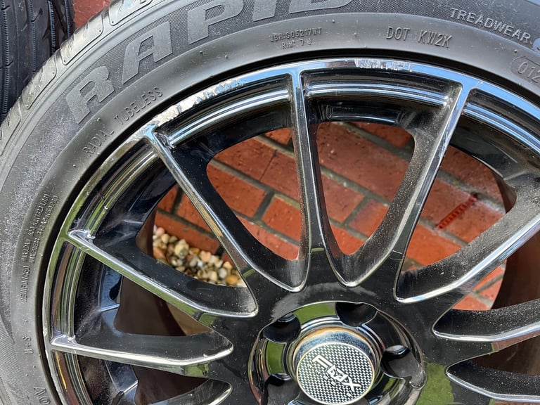 Fox Alloy Wheels - 16 - Black