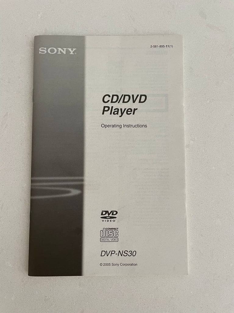 SONY PORTABLE DVD PLAYER