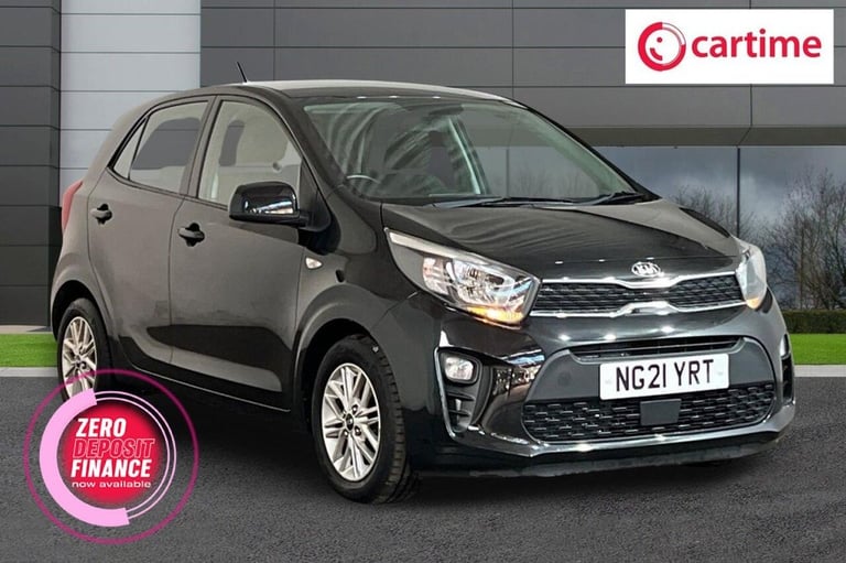image for 2021 21 KIA PICANTO 1.0 DPI 2 HATCHBACK 5DR PETROL AMT EURO 6 (S/S) (66 BHP) BLU