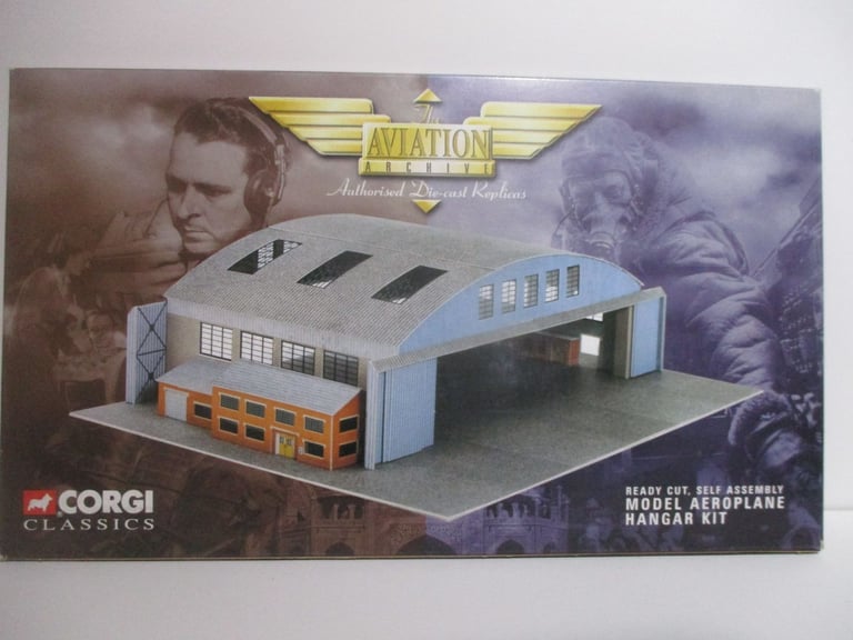 image for CORGI METCALF 31805  model aeroplane hanger kit