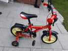 Children&#039;s fire rescue bike 3 year old never used!