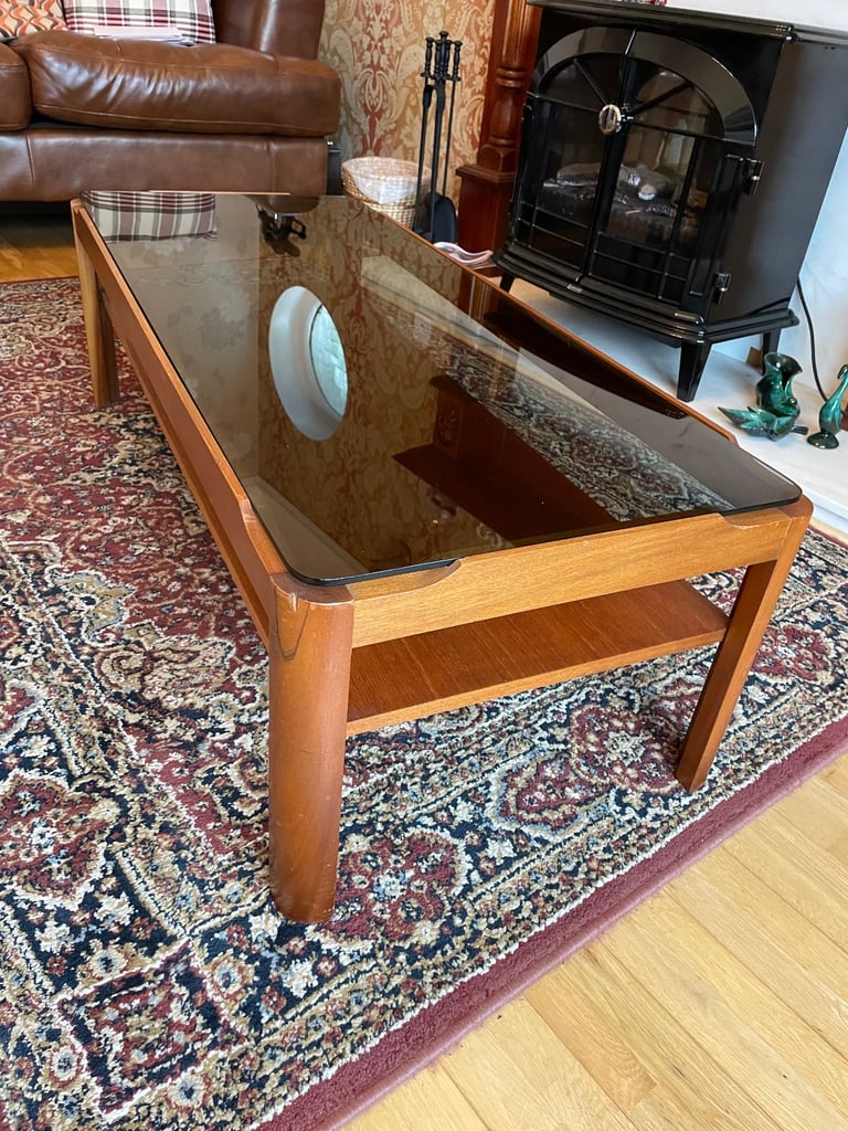 Stunning Mid 70s Myer Teak Coffee Table