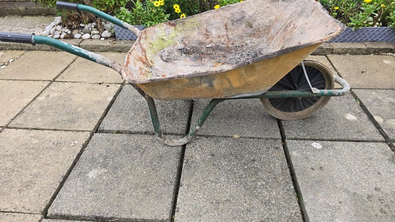 image for Large Old Wheel Barrow   Fully Functional  - Collection from Poulton FY6 