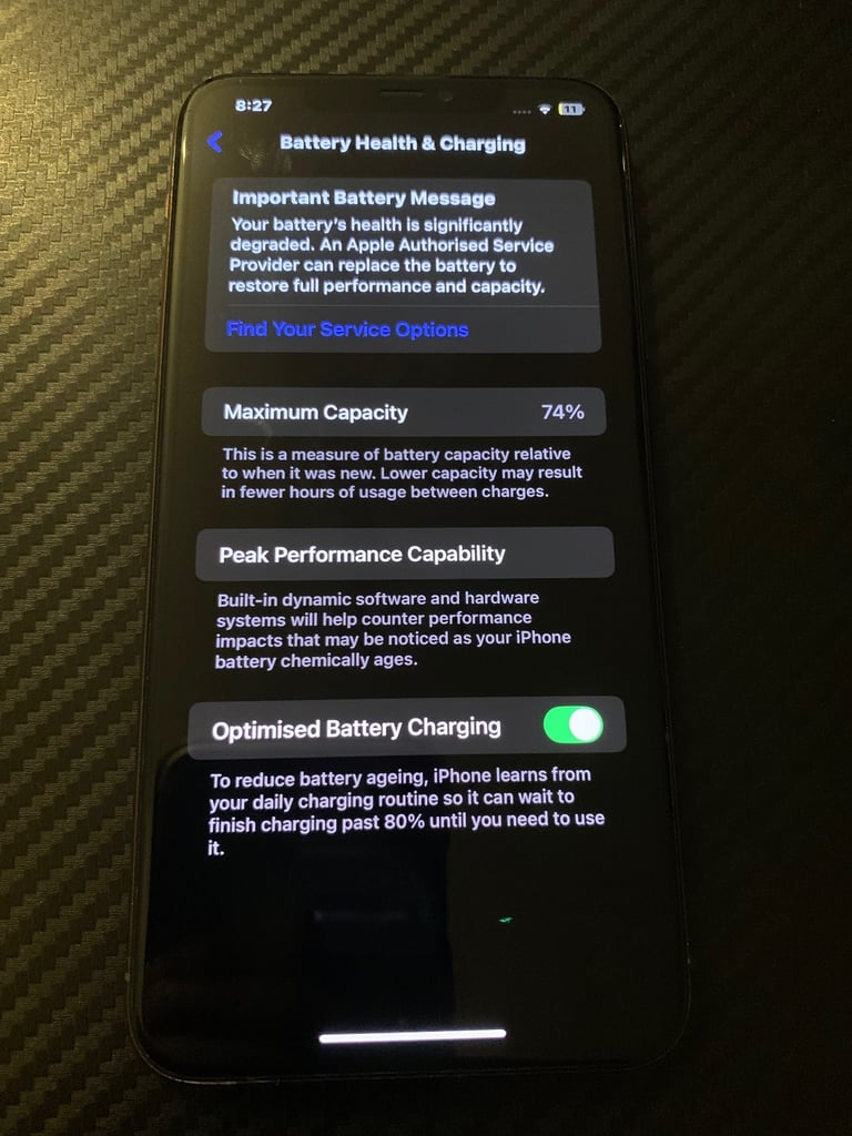 Iphone 11 pro max 256gb