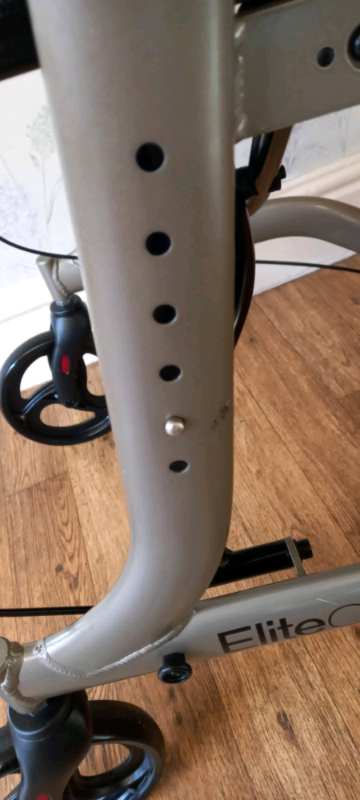 Elite Care Stand Up Walking Stroller With Seat and Forearm Supports. 