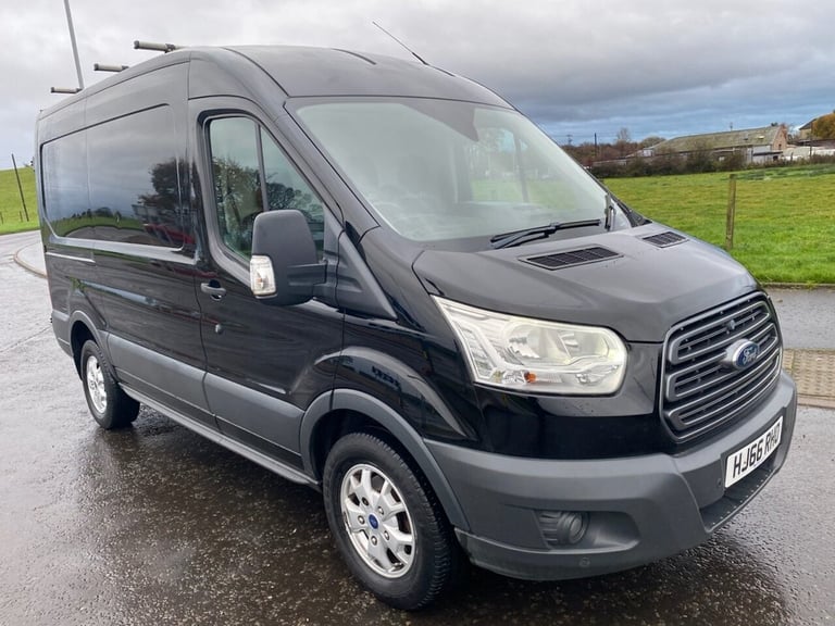 2016 66 FORD TRANSIT 2.0 350 ECOBLUE NO VAT SAT NAV VAN FWD L2 H2 EURO 6 (130 PS