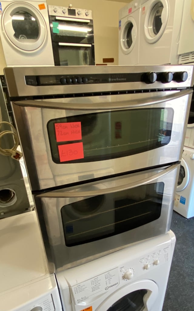image for 📞CHROME NEW HOME 72CM HIGH 59CM WIDE INTEGRATED ELECTRIC OVEN 