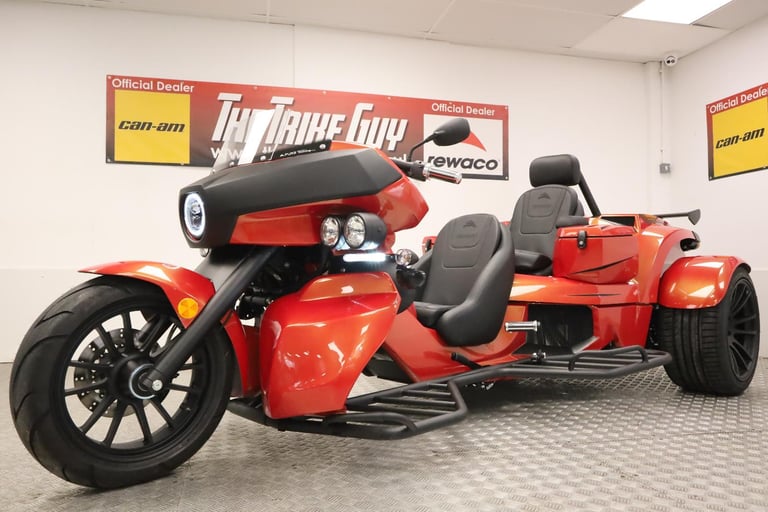 New 2025 Rewaco Trike PUR3 GT Turbo Touring Blackline 35th Anniversary Edition 