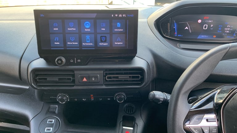 2024 Peugeot Partner 1.5 BlueHDi 1000 Asphalt Standard Panel Van 5dr Diesel EAT8 SWB Euro 6 (s/s ...