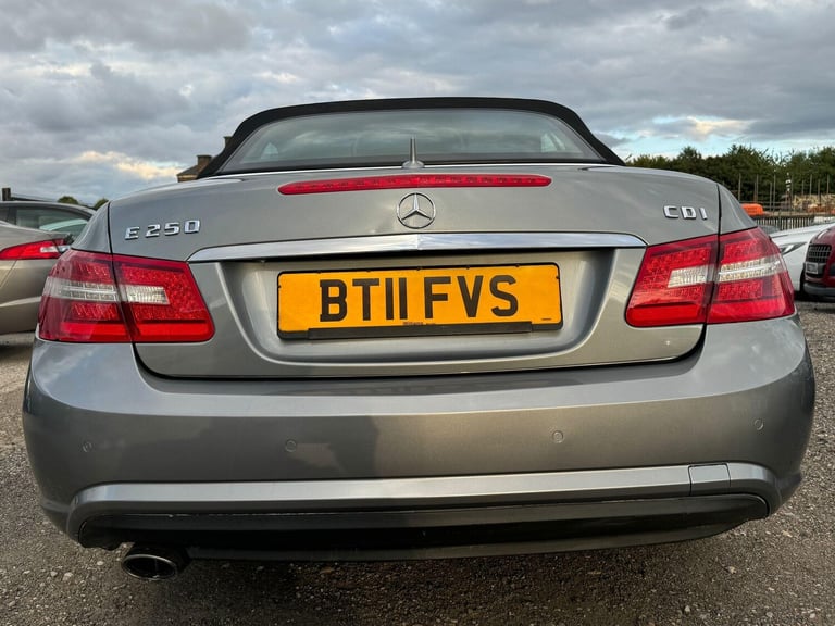 2011 Mercedes-Benz E-Class E250 CDI BlueEFFICIENCY Sport 2dr Tip Auto CONVERTIBLE DIESEL Automatic