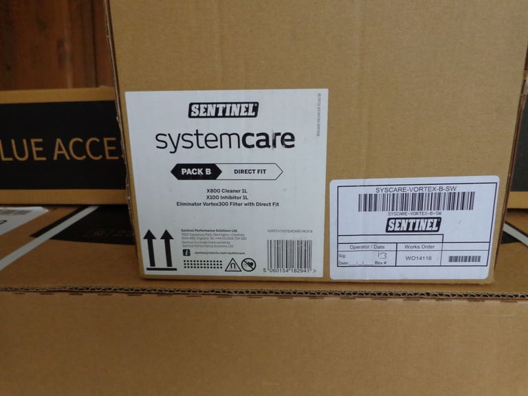 ideal logic combi boiler c30 with mag clean and flue