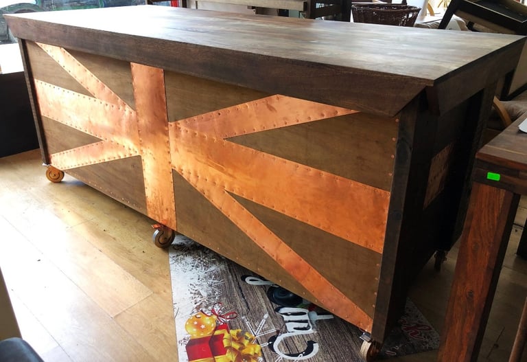 Industrial Style Custom Made Bar Kitchen Island Shop Counter Till Cafe Office Coffee Restaurant