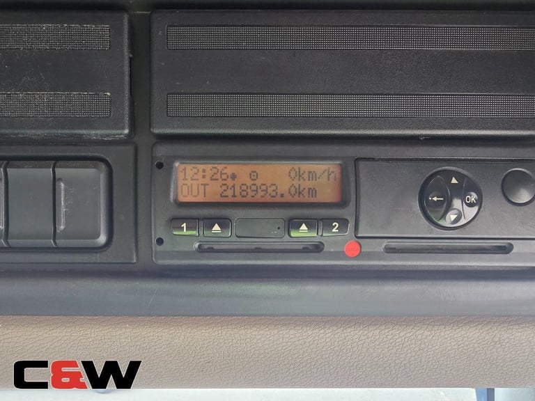 2014 (64) DAF FA LF 250 4x2 18 Ton Flatbed Crane - 219000kms