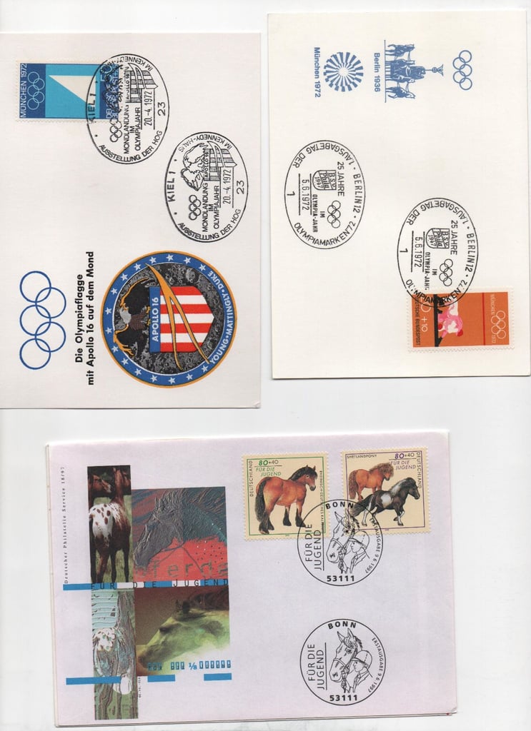 301 Germany first day covers