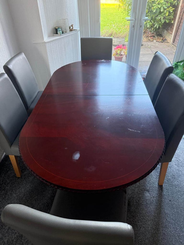 image for Extendable Dining Table and Chairs