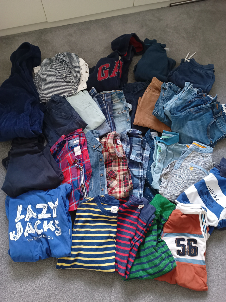 image for Large bundle of boys clothes - over 50 items- age 12years, 12-13 years and 13 years. 
