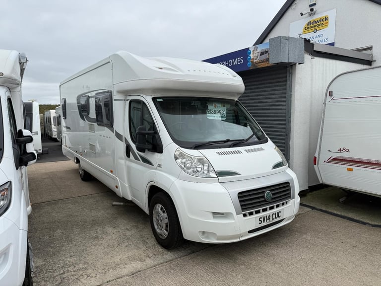 image for Bessacarr E444 Side Dinette Converts To Double Rear Bathroom