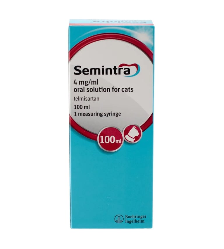 Semintra 4 mg/ml Oral Solution for Cats 100ml