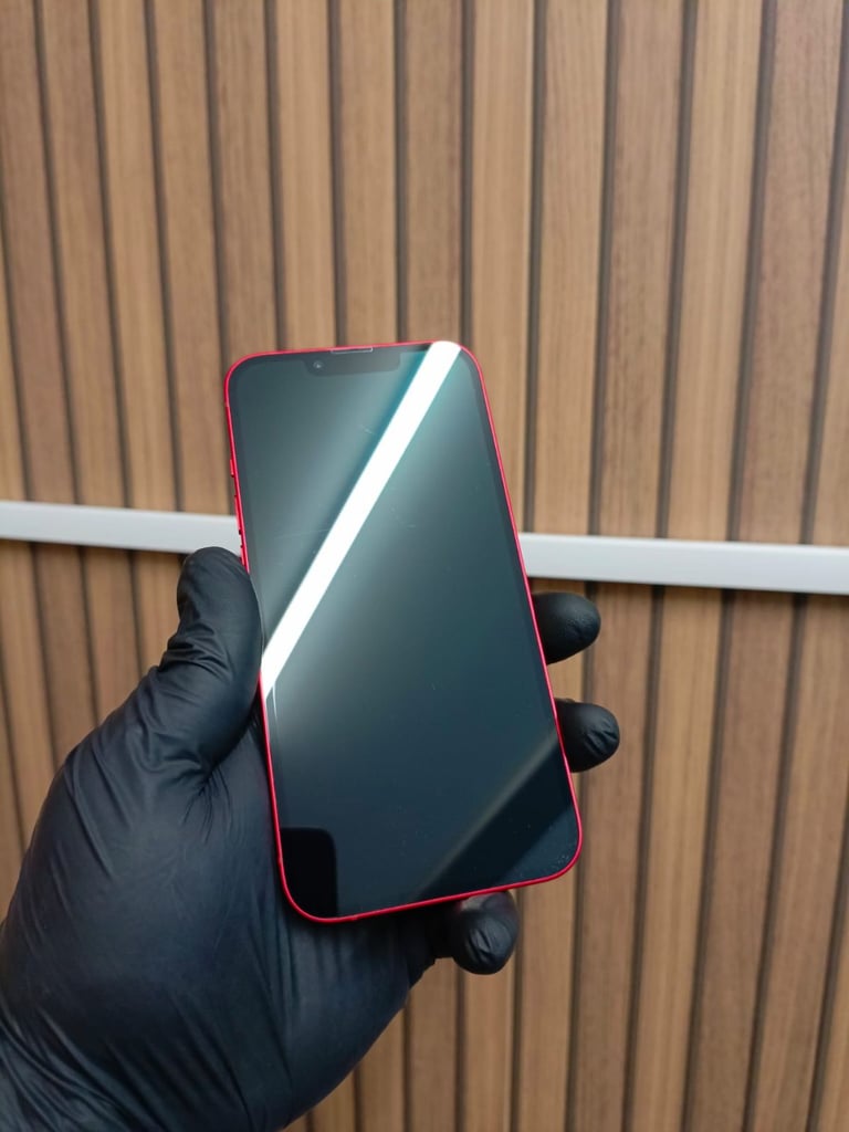 Apple iphone 13 - 128 GB PRODUCT RED ANY SIM 88%BH Immaculate Condition Old Trafford MCR M169NF