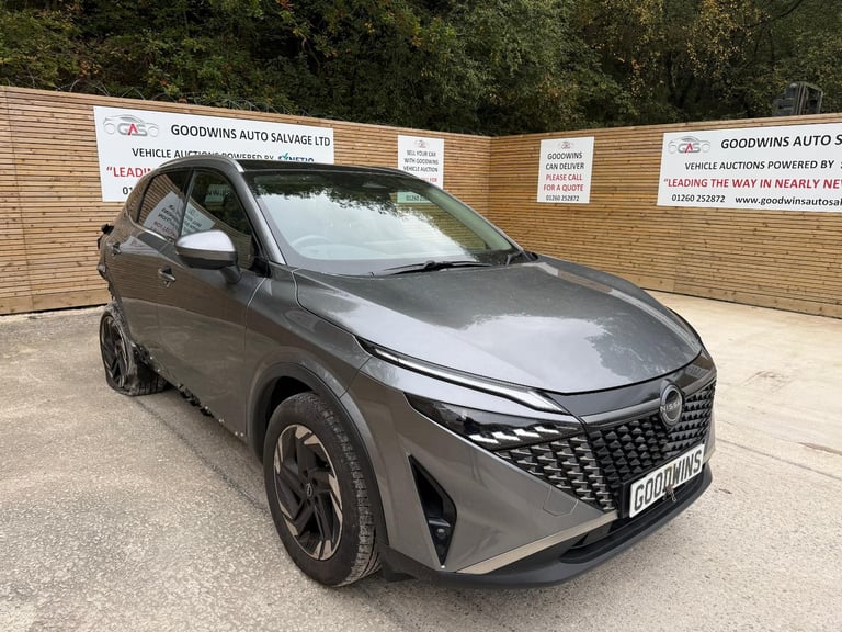 image for 2024 NISSAN QASHQAI N-CONNECTA 1.3 DIG-T HYBRID DAMAGED REPAIRABLE SALVAGE 