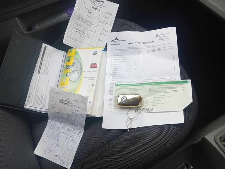 Volkswagen, BEETLE, Convertible, 2005, Manual, 1896 (cc), 2 doors 10 MONTHS MOT CERTIFICATE 💥