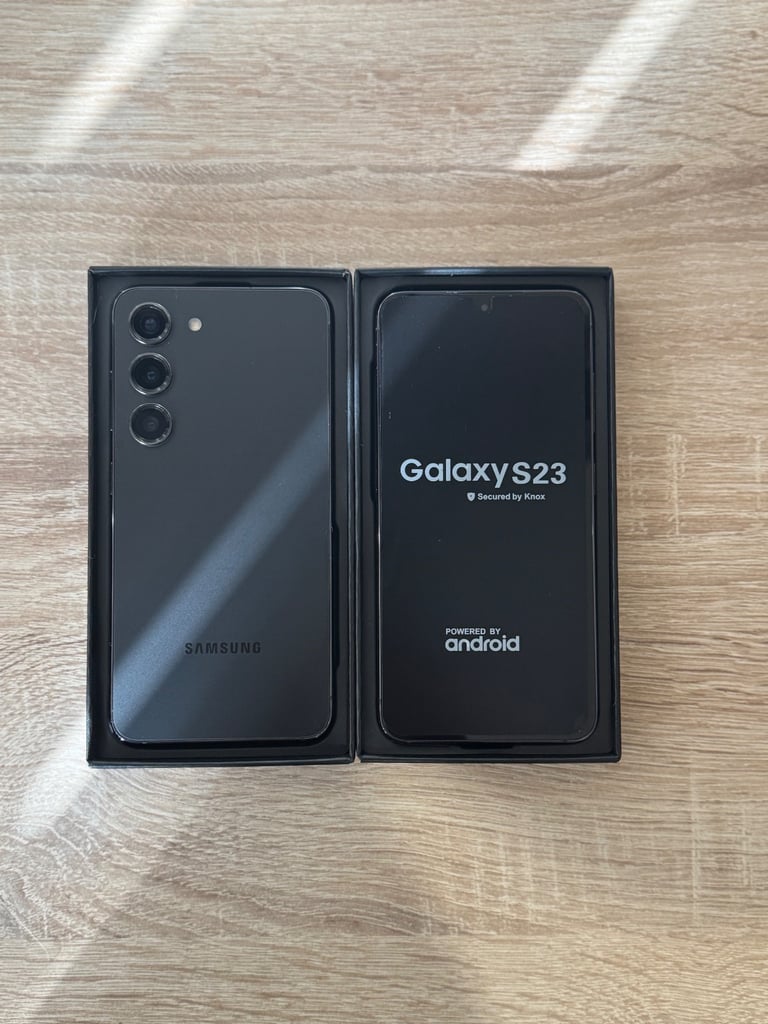 image for NEW - SAMSUNG S23 BLACK 256 GB / BELOW RRP