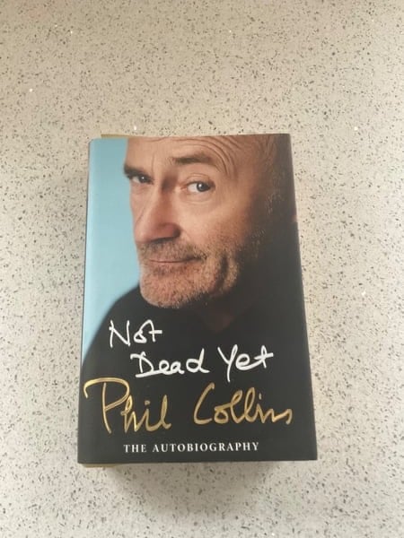 Phil Collins Autobiography- Not dead yet