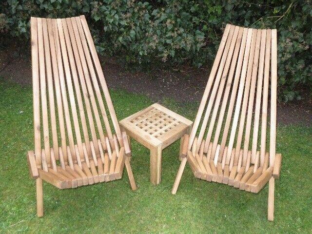 Folding Clamshell Garden Balcony Patio Camping Chairs in Milton