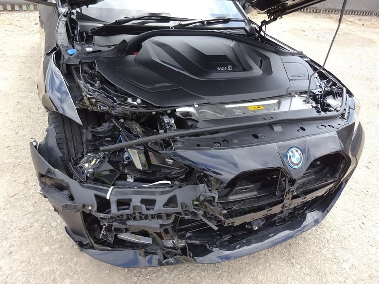 2025 74 REG BMW I4 EDRIVE40 M SPORT ELECTRIC AUTO DAMAGED REPAIRABLE SALVAGE