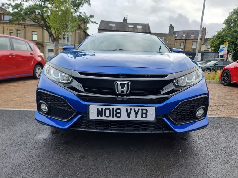 2018 Honda Civic SR 1.6 i-DTEC, 46,000 MILES. 9 Months MOT.